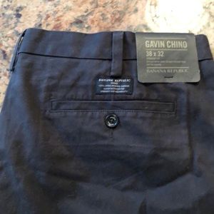 Banana republic dark brown khakis
